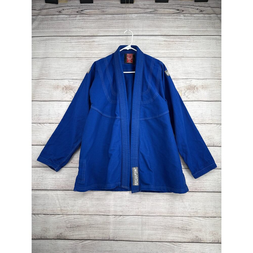 Breakpoint Jiu Jitsu Gi Adult A1L Royal Blue Martial Arts Built to‎ Submit